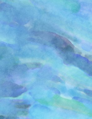 Alkol mürekkebini andıran rahatlatıcı fırça darbelerinin modern resmi. Poster, duvar sanatı, afiş, kart, kitap kapağı veya ambalaj için pastel renkli suluboya resim.