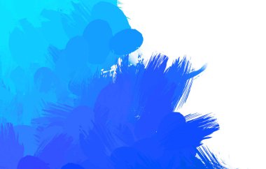 Duvar sanatı Eşsiz ve yaratıcı illüstrasyon. Fırça darbesi ile boyanmış. Renkli fırça darbelerinin soyut arkaplanı. Fırçalanmış canlı duvar kâğıdı. Boyalı sanatsal yaratım.