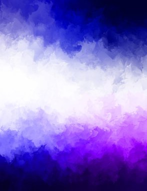 Modern sanat. Taranmış Boyalı Soyut Arkaplan. Fırça darbesi ile boyanmış. Boya darbeleri. 2B Görüntü.