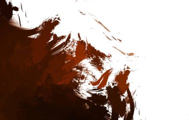 Duvar sanatı Eşsiz ve yaratıcı illüstrasyon. Fırça darbesi ile boyanmış. Renkli fırça darbelerinin soyut arkaplanı. Fırçalanmış canlı duvar kâğıdı. Boyalı sanatsal yaratım.