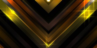 Soyut parlayan geometrik ışıklar arka planda. Fraktal simetrik grafik çizimi. Parıldayan ve parıldayan çubukları kesiştir.