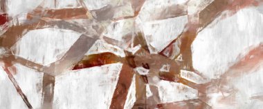 Soyut arkaplanda pürüzlü fırça darbeleri. Fırça boyası. Renkli boya darbeleri. Eşsiz duvar sanatı. Tuvaldeki modern sanat. Renkli çağdaş sanat eserleri. 