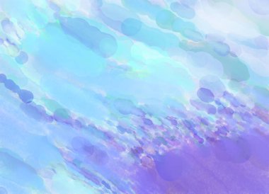 Yumuşak suluboya duvar kağıdı. Hafifçe fırçalanmış renkleri olan sanatsal bir resim. Pastel renkler arkaplana dokunmuş. Soyut duvar sanatı..