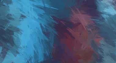 Renkli fırça darbelerinin soyut arkaplanı. fırçalanmış canlı duvar kağıdı. resmedilmiş sanat eseri. Eşsiz ve yaratıcı illüstrasyon.