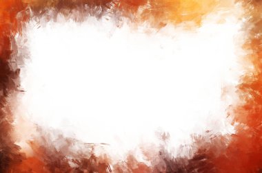 Modern sanat. Taranmış Boyalı Soyut Arkaplan. Fırça darbesi ile boyanmış. Boya darbeleri. 2B Görüntü