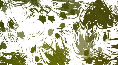 Renkli fırça darbelerinin 2B çizimi. Dekoratif doku resmi. Canlı boya desenli arka plan. Kaotik fırça darbeleri resim.