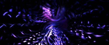 Işık parçacık izleri. Parlayan parçacıkları ve çizgileri olan ışık patlaması yıldızı. Güzel hareketli soyut ışın arkaplanı.