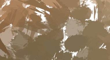 Renkli fırça darbelerinin 2B çizimi. Dekoratif doku resmi. Canlı boya desenli arka plan. Kaotik fırça darbeleri resim.