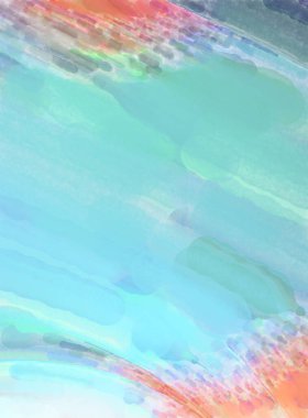 Yüzeyde suluboya vuruşlar. Sanatsal arkaplan resmi. Tablo üzerinde soyut resim. Fırça darbeleri. Çağdaş sanat. El işçiliğinin renkli dokusu. Modern resim.