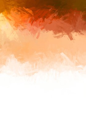 Modern sanat. Taranmış Boyalı Soyut Arkaplan. Fırça darbesi ile boyanmış. Boya darbeleri. 2B Görüntü.