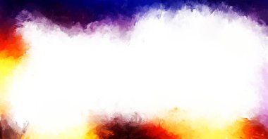 Modern sanat. Taranmış Boyalı Soyut Arkaplan. Fırça darbesi ile boyanmış. Boya darbeleri. 2B Görüntü