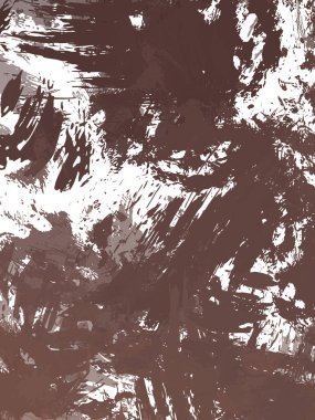 Renkli fırça darbelerinin 2B çizimi. Dekoratif doku resmi. Canlı boya desenli arka plan. Kaotik fırça darbeleri resim.