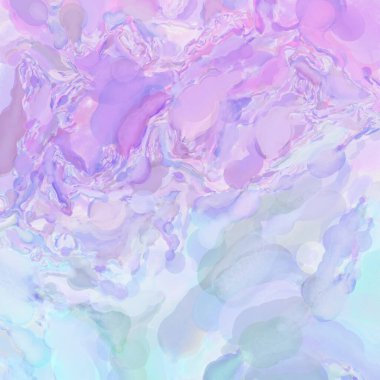 Çağdaş sanat. El işçiliğinin renkli dokusu. Modern resim. Yüzeyde suluboya vuruşlar. Sanatsal arkaplan resmi. Tablo üzerinde soyut resim. Fırça darbeleri. 