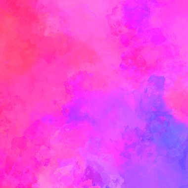 Duvar sanatı Eşsiz ve yaratıcı illüstrasyon. Fırça darbesi ile boyanmış. Renkli fırça darbelerinin soyut arkaplanı. Fırçalanmış canlı duvar kâğıdı. Boyalı sanatsal yaratım.