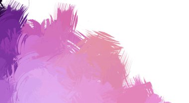 Taranmış Boyalı Soyut Arkaplan. Vahşi kaotik fırça darbeleri. Boya darbeleri. 2D İllüstrasyon. Fırça darbeli resim. 