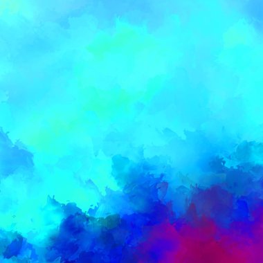 Boya darbeleri. 2D İllüstrasyon. Taranmış Boyalı Soyut Arkaplan. Fırça darbesi ile boyanmış. Modern sanat.