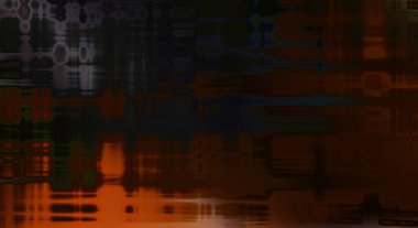 Soyut arkaplan. Yaşlanmış grunge dokusunda geometrik elementler. Farklı renk desenli grafiksel illüstrasyon.