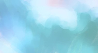 Yumuşak suluboya duvar kağıdı. Hafifçe fırçalanmış renkleri olan sanatsal bir resim. Pastel renkler arkaplana dokunmuş. Soyut duvar sanatı..