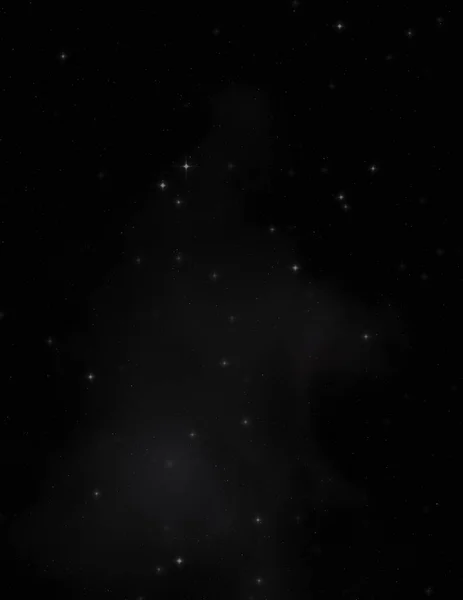 Campo Estelar Espaço Galáctico Com Nebulosa Colorida Fundo Ficção Científica — Fotografia de Stock