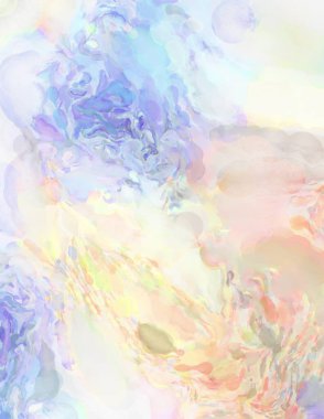 Taranmış Boyalı Soyut Arkaplan. Fırça darbesi ile boyanmış. Boya darbeleri. 2B Görüntü.