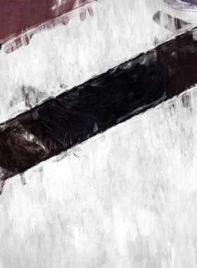 Soyut arkaplanda pürüzlü fırça darbeleri. Fırça boyası. Renkli boya darbeleri. Eşsiz duvar sanatı. Tuvaldeki modern sanat. Renkli çağdaş sanat eserleri. 