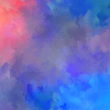 Boya darbeleri. 2D İllüstrasyon. Taranmış Boyalı Soyut Arkaplan. Fırça darbesi ile boyanmış. Modern sanat.