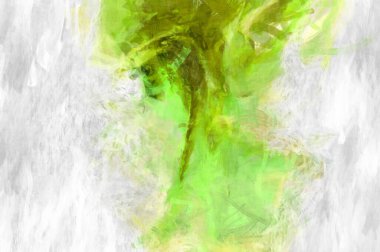 Soyut arkaplanda pürüzlü fırça darbeleri. Fırça boyası. Renkli boya darbeleri. Eşsiz duvar sanatı. Tuvaldeki modern sanat. Renkli çağdaş sanat eserleri. 