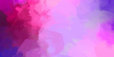 Taranmış Boyalı Soyut Arkaplan. Vahşi kaotik fırça darbeleri. Boya darbeleri. 2D İllüstrasyon. Fırça darbeli resim.