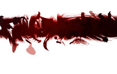 resmedilmiş sanat eseri. fırçalanmış canlı duvar kağıdı. Eşsiz ve yaratıcı illüstrasyon. Renkli fırça darbelerinin soyut arkaplanı. 