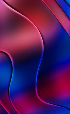 Soyut desen parlak renk arkaplanı. Canlı, dalgalı, dalgalı doku duvarı. Yaratıcı ve güzel duvar kâğıdı.