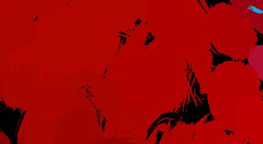 Sanatsal soyut arkaplan. Doku boyalı duvar kağıdı. Boya darbeleriyle yaratıcı bir illüstrasyon. Fırça desenli resim.