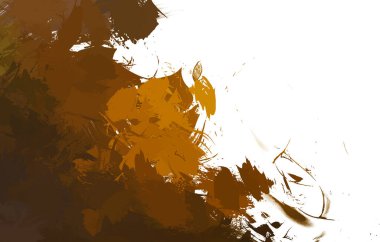 Duvar sanatı Eşsiz ve yaratıcı illüstrasyon. Fırça darbesi ile boyanmış. Renkli fırça darbelerinin soyut arkaplanı. Fırçalanmış canlı duvar kâğıdı. Boyalı sanatsal yaratım.