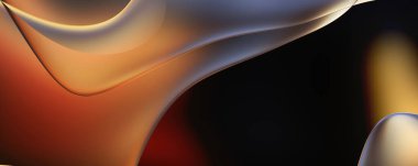 Soyut arkaplan. Değişken renk değişim dalgaları, dinamik hareketlerle. Işık dalgalarının neon renkli soyut tasarımı. Duvar kağıdı, afiş, arkaplan, kart, kitap illüstrasyonu, web sitesi.