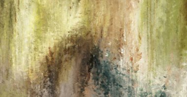 Modern sanat. Renkli çağdaş sanat eserleri. Renkli boya darbeleri. Soyut arkaplanda fırça darbeleri. Fırça boyası. Eşsiz duvar sanatı.