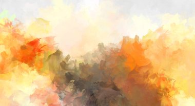 Sanatsal canlılık ve renkli duvar kağıdı. Taranmış Soyut Arkaplan. Fırça darbeli resim. 