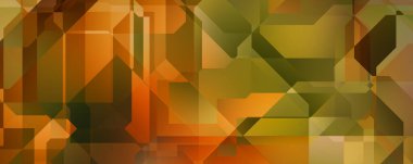 Soyut geometrik duvar kağıdı. Geometrik renkli şekiller. Çokgen arka plan. Bir teknolojinin dijital illüstrasyonuName.