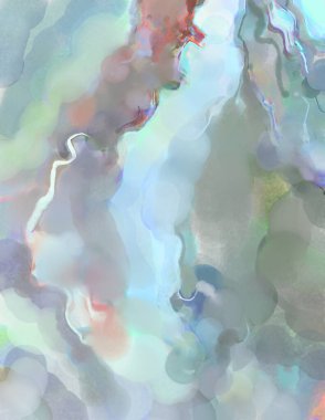 Modern sanat eserleri. Artistik suluboya fon malzemesi. Eşsiz suluboya rastgele desen. Yaratıcı soyutlama. Dijital doku duvar kağıdı. 2d illüstrasyon. 