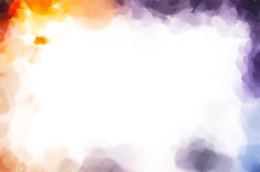 Yüzeyde suluboya vuruşlar. Sanatsal arkaplan resmi. Tablo üzerinde soyut resim. Fırça darbeleri. Çağdaş sanat. El işçiliğinin renkli dokusu. Modern resim.