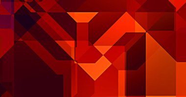 Üçgen arka planda üst üste dizayn ediliyor. Soyut geometrik duvar kağıdı. Geometrik renkli üçgen şekiller.