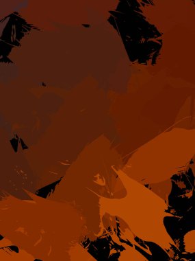 Duvar sanatı Eşsiz ve yaratıcı illüstrasyon. Fırça darbesi ile boyanmış. Renkli fırça darbelerinin soyut arkaplanı. Fırçalanmış canlı duvar kâğıdı. Boyalı sanatsal yaratım.