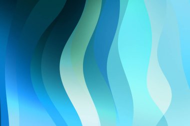 Soyut arkaplan. Renkli dalgalı tasarım duvar kağıdı. yaratıcı grafik 2D çizim. Dinamik şekilli modaya uygun sıvı örtüsü.