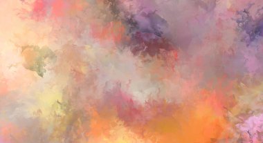 Renkli fırça darbelerinin soyut arkaplanı. fırçalanmış canlı duvar kağıdı. resmedilmiş sanat eseri. Eşsiz ve yaratıcı illüstrasyon.