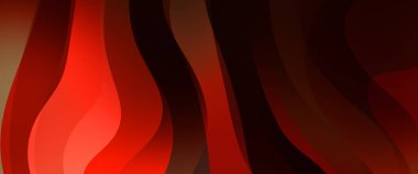 Soyut arkaplan. Renkli dalgalı tasarım duvar kağıdı. yaratıcı grafik 2D çizim. Dinamik şekilli modaya uygun sıvı örtüsü.