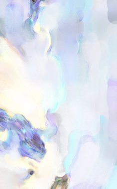 Çağdaş sanat. El yapımı resim. Modern sanat eserleri. Yüzeyde suluboya fırça darbeleriyle resim yapmak. 2D çizim. Sanatsal arkaplan resmi. Tablo üzerinde soyut resim. Renkli doku.