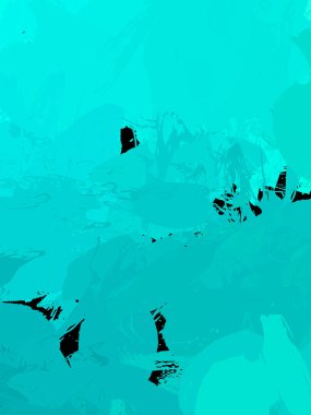 Duvar sanatı Eşsiz ve yaratıcı illüstrasyon. Fırça darbesi ile boyanmış. Renkli fırça darbelerinin soyut arkaplanı. Fırçalanmış canlı duvar kâğıdı. Boyalı sanatsal yaratım.