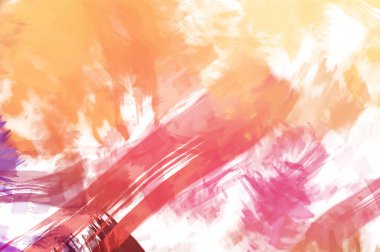 Sanatsal soyut arkaplan. Doku boyalı duvar kağıdı. Boya darbeleriyle yaratıcı bir illüstrasyon. Fırça desenli resim.