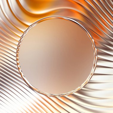 Soyut çerçeveli arkaplan. Renkli, canlı, dalgalı bir duvar kağıdı. Merkezi çerçeveli yaratıcı grafik 2d çizim. Dinamik şekilli modaya uygun sıvı örtüsü.