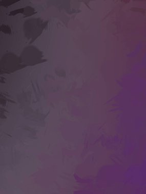 Vahşi fırça darbeleri. Taranmış Boyalı Soyut Arkaplan. Fırça darbesi ile boyanmış. Boya darbeleri. 2B Görüntü.