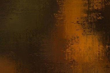 Çapraz vahşi fırça darbeleriyle arka plan. Renkli ve canlı bir tasvir. Boyalı sanat. Yaratıcı soyut resim.