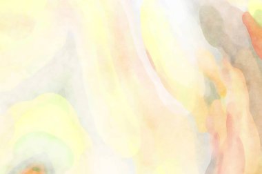 2D çizim. Sanatsal arkaplan resmi. Tablo üzerinde soyut resim. Çağdaş sanat. El yapımı resim. Renkli doku. Modern sanat eserleri. Yüzeyde suluboya fırça darbeleriyle boyama.